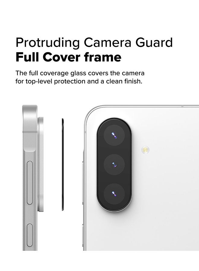 Glass Camera Protector 2 Pack For Samsung Galaxy A56 5G Pro Hard Tempered Glass Camera Lens Protector, Full-Cover Camera Protector - Clear