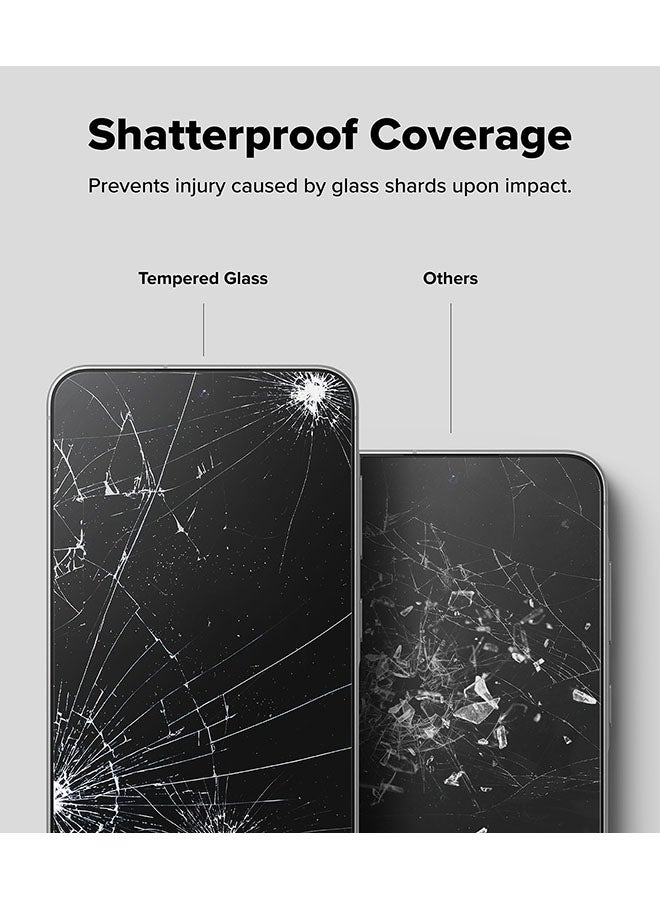 Ringke - Tempered Glass Easy Slide For Samsung Galaxy A56 5G Screen Protector, Case Friendly 9H Hardness, Anti-Scratch, Easy to Install - W Installation Jig - Clear - Image 1
