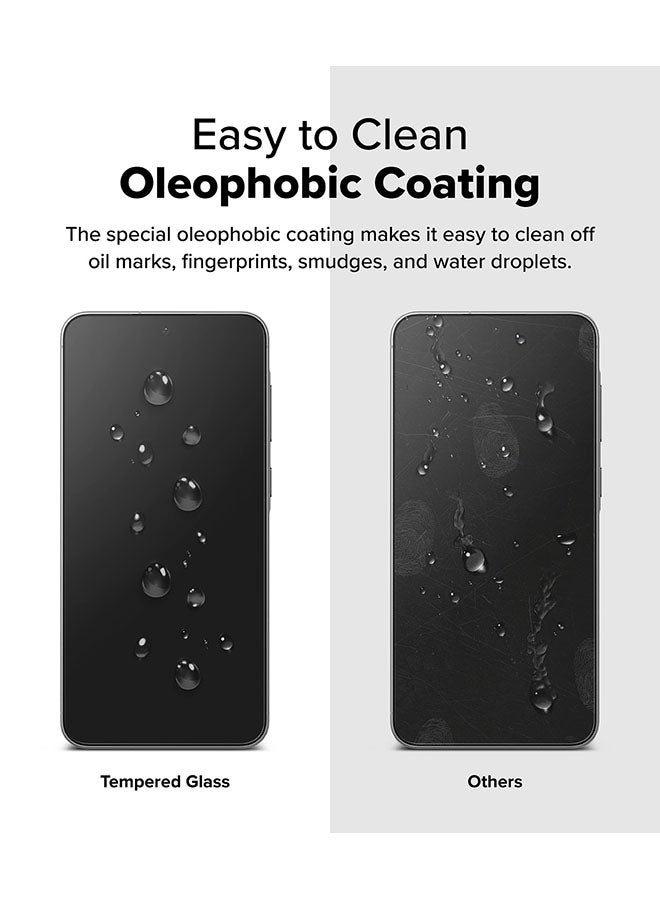 Ringke - Tempered Glass Easy Slide For Samsung Galaxy A56 5G Screen Protector, Case Friendly 9H Hardness, Anti-Scratch, Easy to Install - W Installation Jig - Clear - Image 1