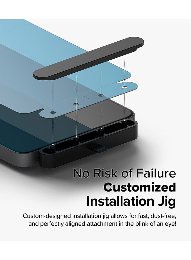 Ringke Tempered Glass Easy Slide For Oneplus 13R Screen Protector, Case Friendly 9H Hardness, Anti-Scratch, Easy to Install - W Installation Jig - Clear - Image 3