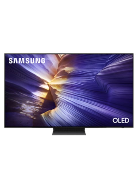 77 Inch OLED TV, HDR+, Anti-Reflection, 144Hz, Dolby Atmos, 4K AI Upscaling QA77S90FAEXSA black