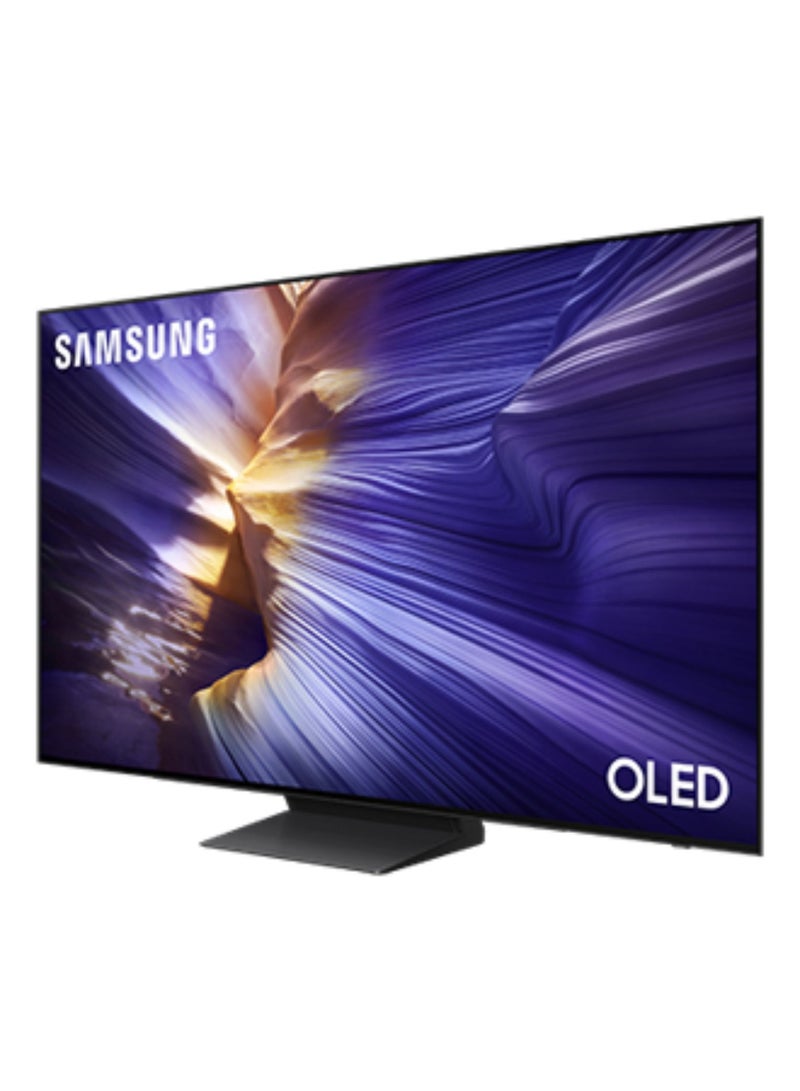 سامسونج 55 Inch OLED TV, HDR+, Anti-Reflection, 144Hz, Dolby Atmos, 4K AI Upscaling QA55S90FAUXSA black  - Image 2