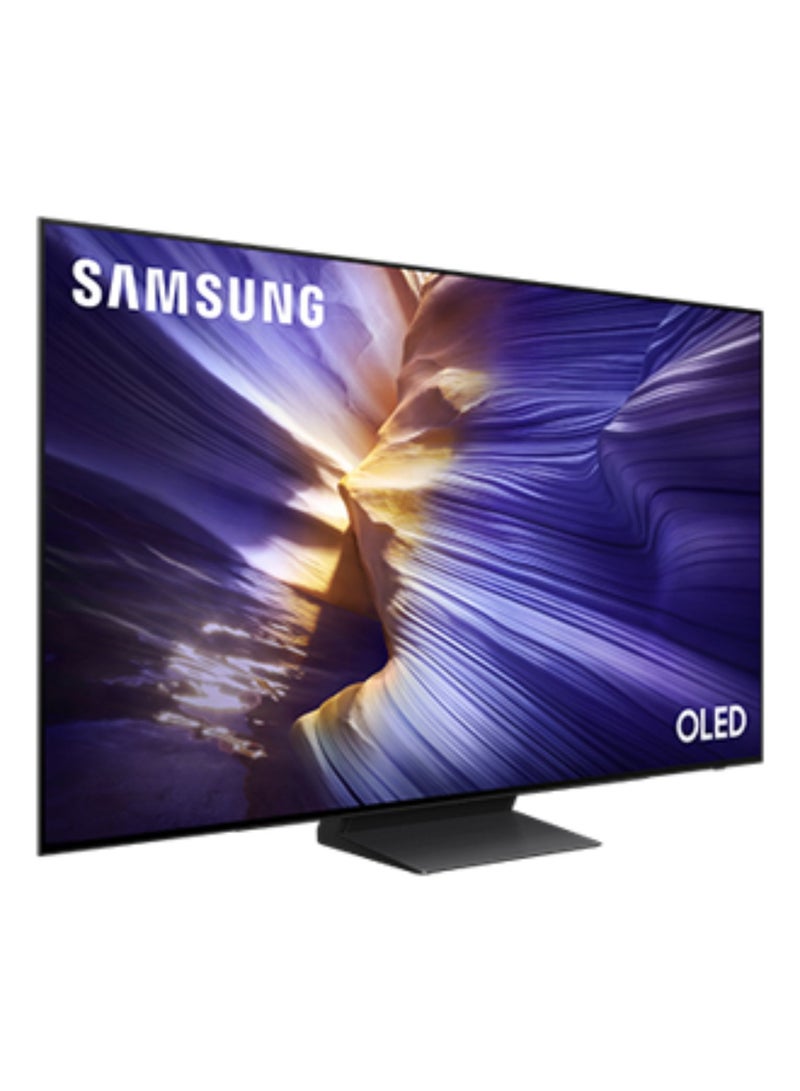 سامسونج 55 Inch OLED TV, HDR+, Anti-Reflection, 144Hz, Dolby Atmos, 4K AI Upscaling QA55S90FAUXSA black  - Image 3