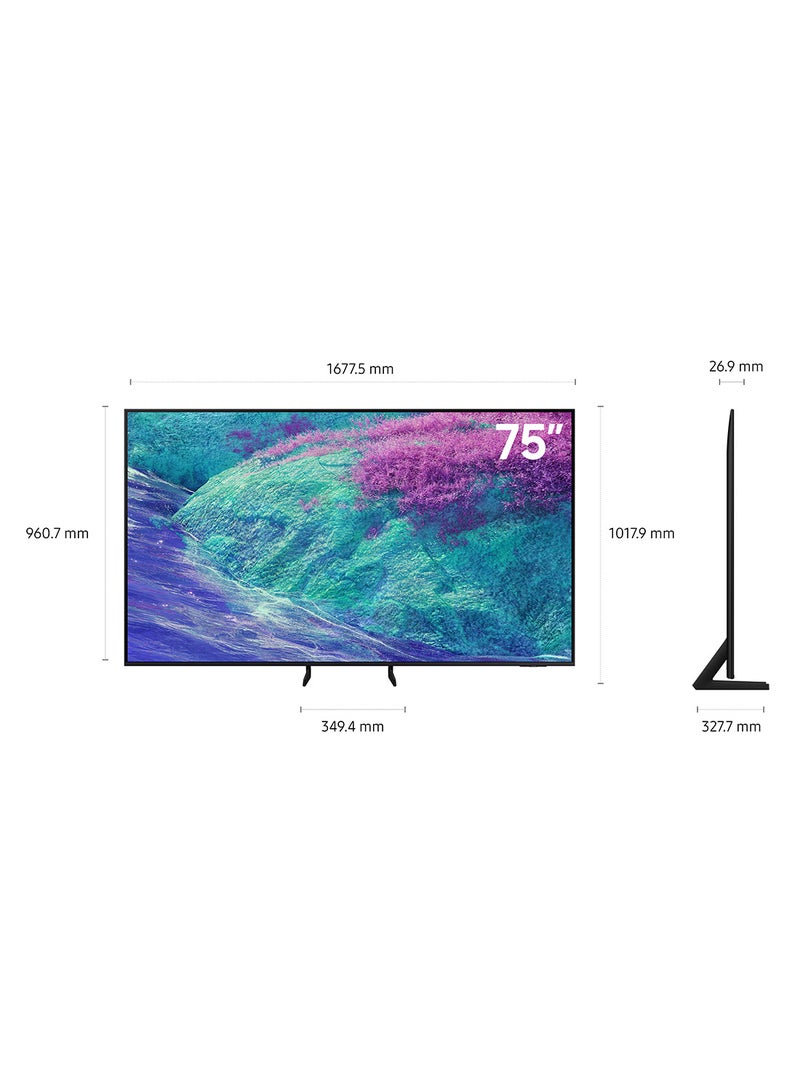 سامسونج 75 Inch NEO QLED 4K TV, 4K AI Upscaling, 144Hz,Mini-LED, AVA Pro QA75QN1EFAUXSA black - Image 3