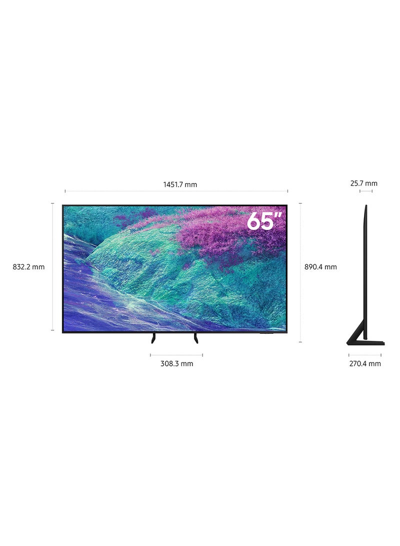 65 Inch NEO QLED 4K TV, 4K AI Upscaling, 144Hz,Mini-LED, AVA Pro QA65QN1EFAUXSA black