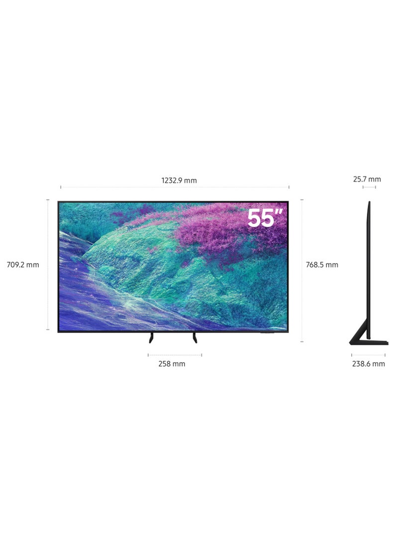 سامسونج تلفاز 55 بوصة NEO QLED 4K، تحسين الذكاء الاصطناعي 4K، نظام التشغيل Tizen، تقنية Motion Xcelerator بمعدل تحديث 144Hz، Mini-LED، AVA Pro، مؤمن بواسطة Knox، سنة الطراز 2025، ضمان لمدة 2 سنة - - Image 3