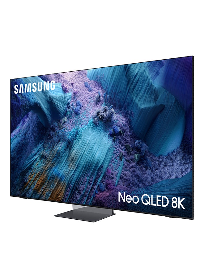 سامسونج 65 Inch NEO QLED 8K TV, 8K AI Upscaling, 240Hz, Glare Free, Dolby Atmos, Mini-LED QA65QN990FUXSA black - Image 2