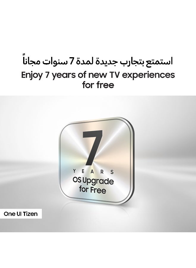 65 Inch NEO QLED 4K TV, 4K AI Upscaling, 165Hz, Glare Free, Dolby Atmos, Mini-LED QA65QN90FAUXSA black
