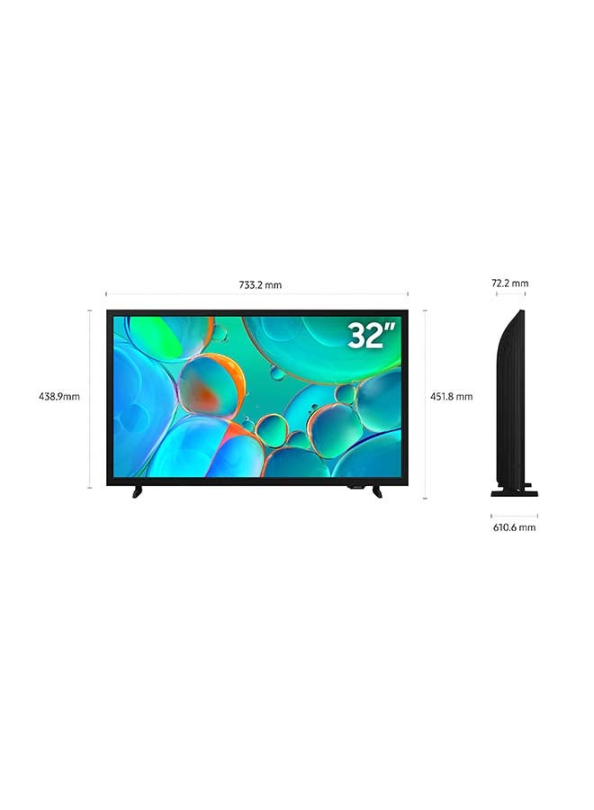 سامسونج 32 Inch HD Smart TV, Free contents by TV Plus, Secured by Knox UA32H5000FUXSA black  - Image 3