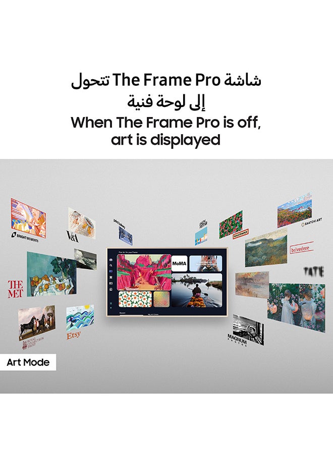 Samsung 65 Inch NEO QLED 4K TV, 4K AI Upscaling, 144Hz,Mini-LED, Matte Screen QA65LS03FWUXSA black - Image 4