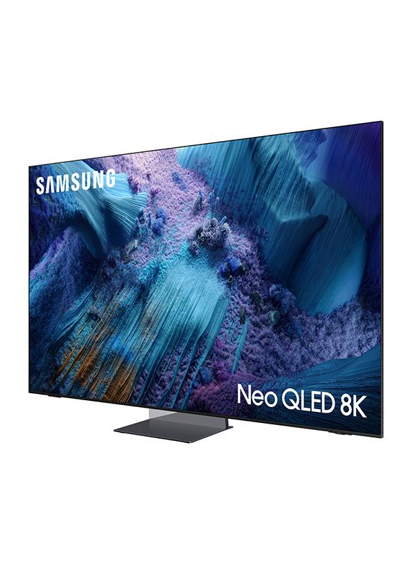 سامسونج تلفاز 75 بوصة NEO QLED 8K، تحسين الذكاء الاصطناعي بدقة 8K، 240 هرتز، خالي من الوهج، دولبي أتموس، ميني-LED - Image 2