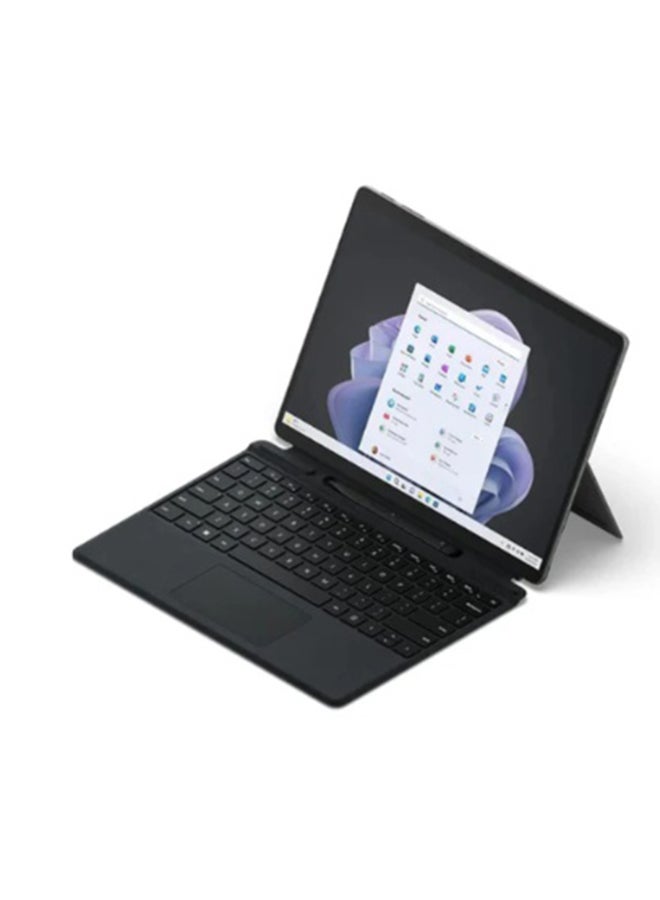 Microsoft Surface Pro 10 Laptop With 13 Inch Full HD (1920x1080) Display, Intel Core Ultra7 165U Processor/16GB RAM DDR5/512GB SSD/Boost AI NPU/ Windows 11 Pro English/Arabic Black  - Image 1