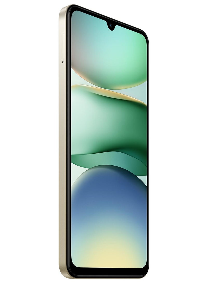 شاومي هاتف Redmi A5 ثنائي الشريحة باللون ساندي جولد وذاكرة الوصول العشوائي (RAM) سعة 4 جيجابايت وذاكرة تخزين داخلية 128 جيجابايت ويدعم تقنية الجيل الرابع - الإصدار العالمي - Image 4