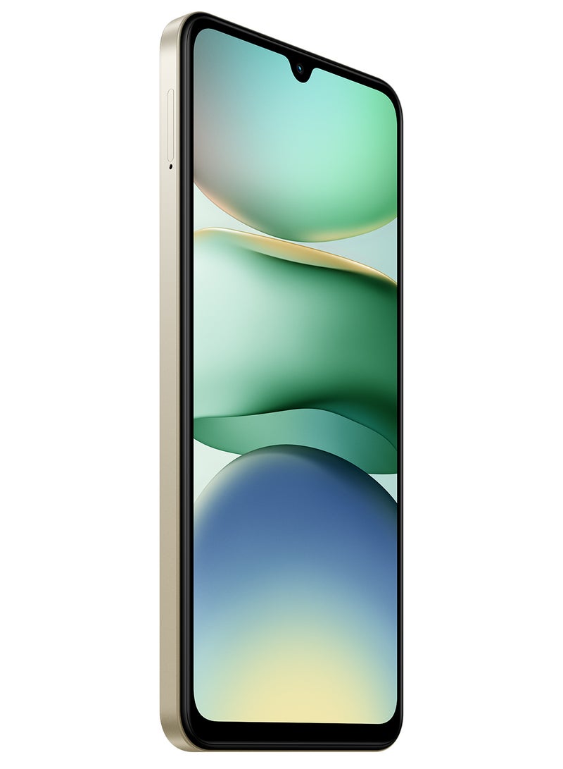 شاومي هاتف Redmi A5 ثنائي الشريحة باللون ساندي جولد وذاكرة الوصول العشوائي (RAM) سعة 4 جيجابايت وذاكرة تخزين داخلية 128 جيجابايت ويدعم تقنية الجيل الرابع - الإصدار العالمي - Image 4