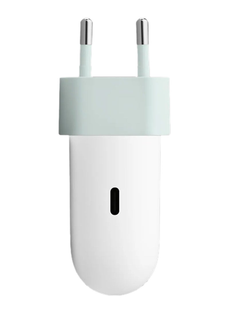 Google - 45W USB-C Power Charger with USB-C 1m Cable - Fast-Charging Pixel Phone Charger Compatible with Google Products and Other USB-C Devices White-2 - Image 1