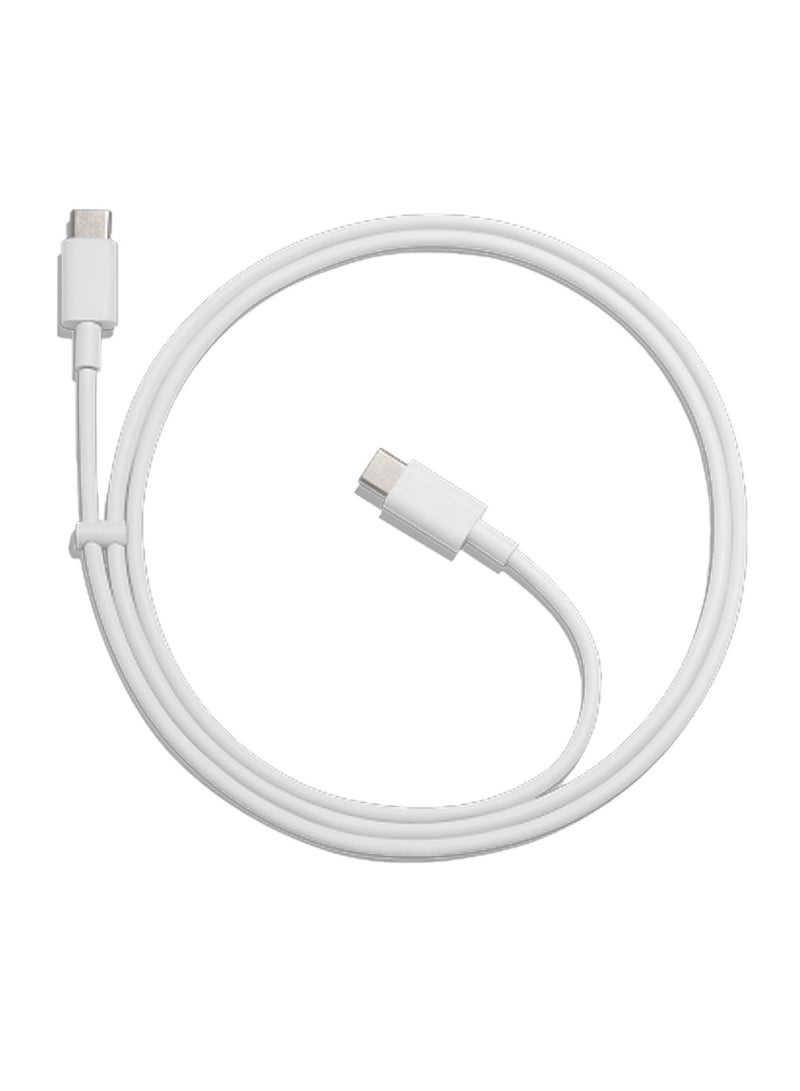 Google - 45W USB-C Power Charger with USB-C 1m Cable - Fast-Charging Pixel Phone Charger Compatible with Google Products and Other USB-C Devices White-2 - Image 1