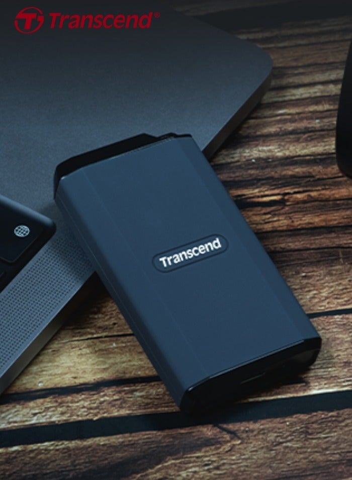 Transcend - External SSD Portable Solid State Drive | USB 20Gbps, Type-C | TS1TESD410C 1 TB - Image 1