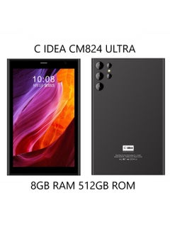 سي آيديا CM824 Ultra  8-Inch Smart Kids Tablet Single SIM 8GB RAM 512GB 5G Black - International Version  - Image 2