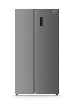 Impex 542L Side-by-Side Refrigerator with No Frost| 343L Refrigerator,186L Freezer Capacity,12L Two-Star Frozen Freezer Capacity| Digital Temperature Control| Chiller Compartment| Glass Shelves| Inox Stainless Steel| Interior Lamp| Egg Tray And Ice Tray| R600a Refrigerant IRF550SBSS Inox Stainless Steel  - Image 1