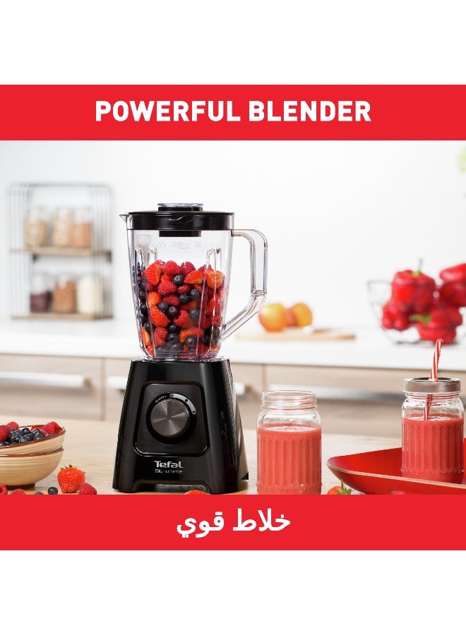 تيفال بليندفورس 2 | خلاط | 2 لتر | خلاط بقوة 600 واط لعمل السموذي | خلاط عالي الأداء | تقنية القفل الذكي | نظام تبريد الهواء | مستقر | مريح | أسود | BL420840 - Image 5