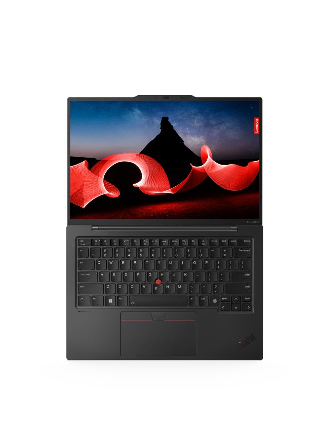 لينوفو ThinkPad X1 Carbon Laptop With 14 Inch WUXGA (1920x1200) IPS Display,Core Ultra 7-155U Processor/16GB RAM DDR5/1TB SSD/Intel Iris Xe Grphics/Windows 11 Pro/ English/Arabic black  - Image 5