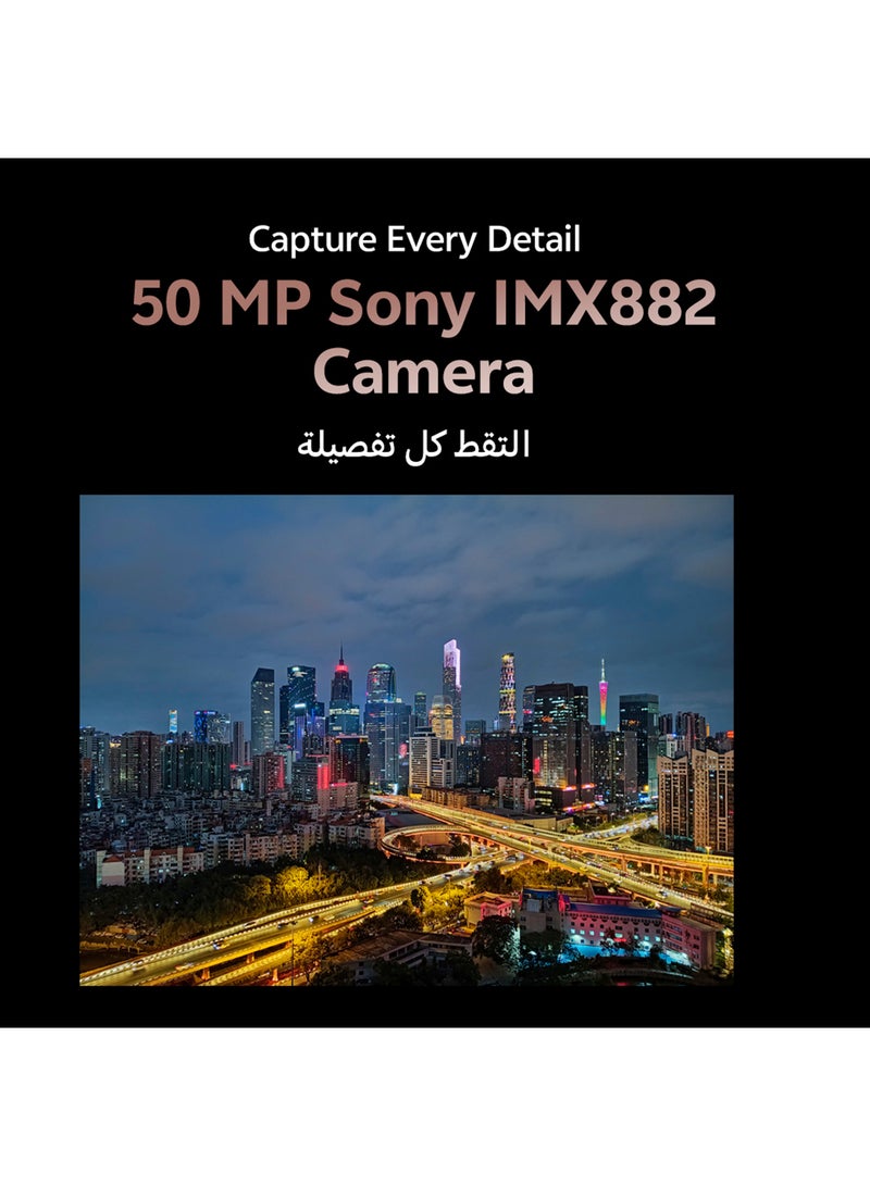 فيفو - V50 Lite AI 5G Dual SIM Phantom Black 12GB RAM 256GB With Exclusive Gifts Smart Watch, 90W Charger And 24 Months Warranty + 1 Year Screen Replacement - Middle East Version - Image 1