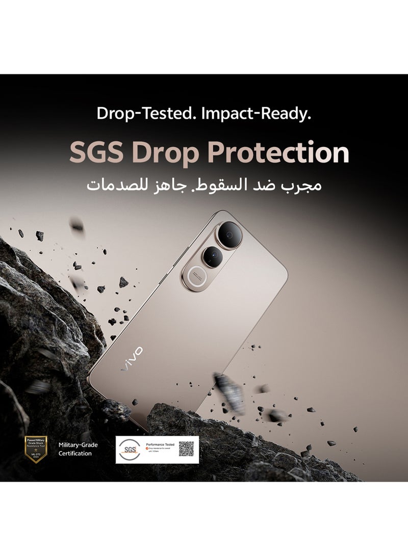 vivo - V50 Lite AI 5G Dual SIM Phantom Black 12GB RAM 256GB With Exclusive Gifts Earbuds Pro, Charger And 24 Months Warranty + 1 Year Screen Replacement - Middle East Version - Image 1