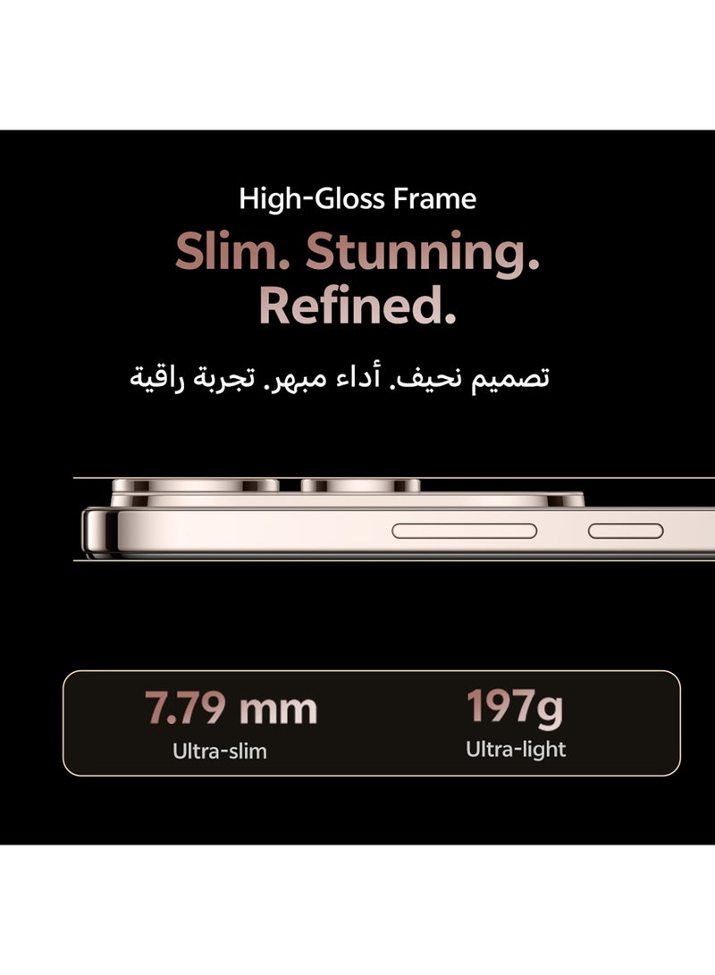 vivo - V50 Lite AI 5G Dual SIM Titanium Gold 12GB RAM 256GB With Exclusive Gifts Smart Watch, 90W Charger And 24 Months Warranty + 1 Year Screen Replacement - Middle East Version - Image 1