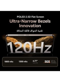 فيفو V50 Lite AI 5G Dual SIM Phantom Black 12GB RAM 512GB With Exclusive Gifts Earbuds Pro, Smart Watch, 90W Charger And 24 Months Warranty + 1 Year Screen Replacement - Middle East Version  - Image 5