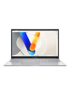 Vivobook Laptop With 15.6 Inch Full HD(1920X1080) Display, Core i5-1334U Processor/8GB RAM DDR5/512GB SSD/DOS(Without Windows)/ English/Arabic Silver