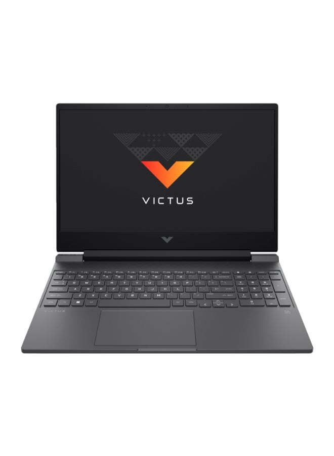 HP Victus Gaming Laptop With 15.6 Inch Full HD(1920x1080) 144Hz Display, Intel Core i5-13500H Processor/8GB RAM DDR4/512GB SSD/DOS(Without Windows)/NVIDIA GeForce RTX 3050 Graphics/ English/Arabic Mica silver  - Image 1