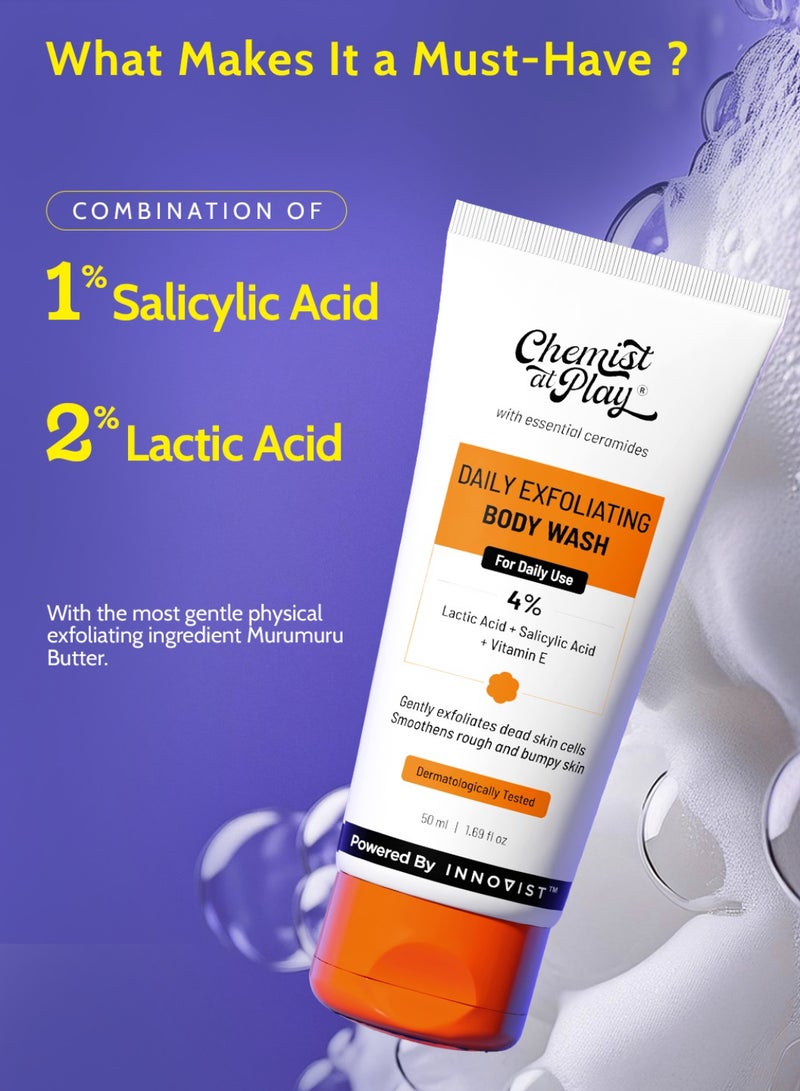 Beauty Gift Chemist At Play Exfoliating Body Wash 50ml - Image 3