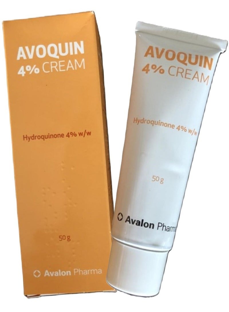 Avalon Pharma Hydroquinone 4% Cream orange 50 Ggrams  - Image 4