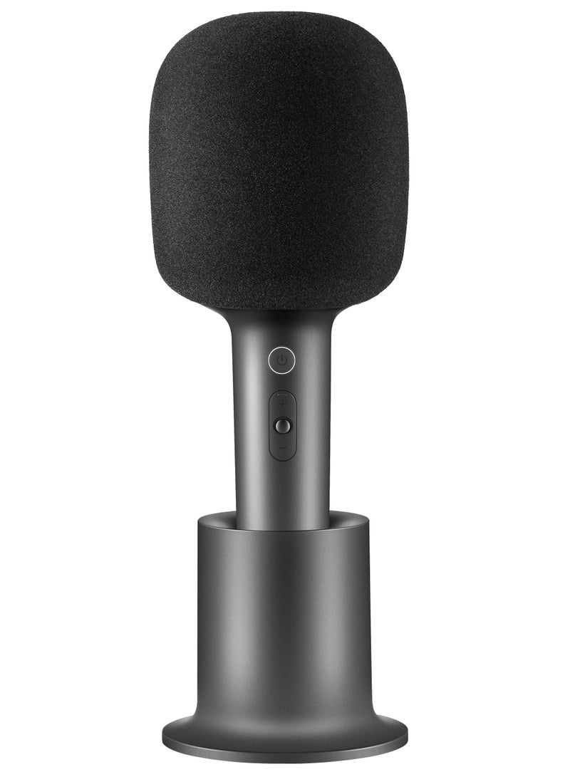 شاومي - Mi Karaoke Microphone,Bluetooth 5.1 DSP Chip Noise Cancellation Stereo Rechargeable XMKGMKF01YM black - Image 1