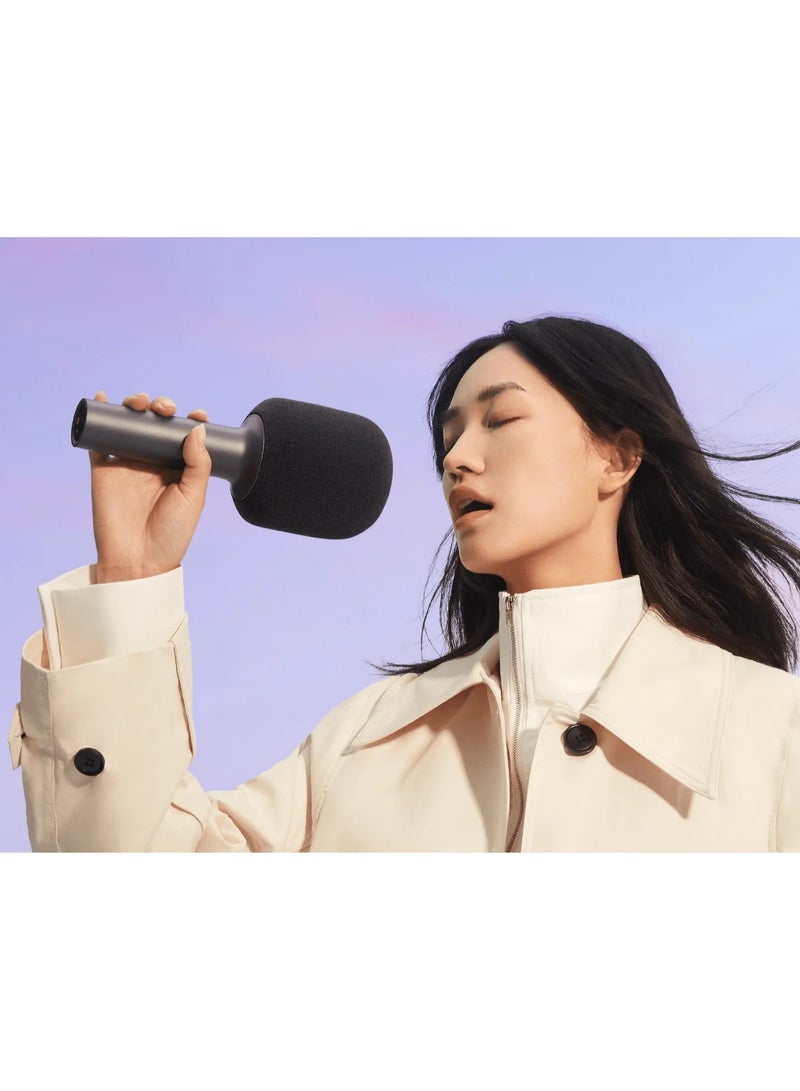 شاومي - Mi Karaoke Microphone,Bluetooth 5.1 DSP Chip Noise Cancellation Stereo Rechargeable XMKGMKF01YM black - Image 1