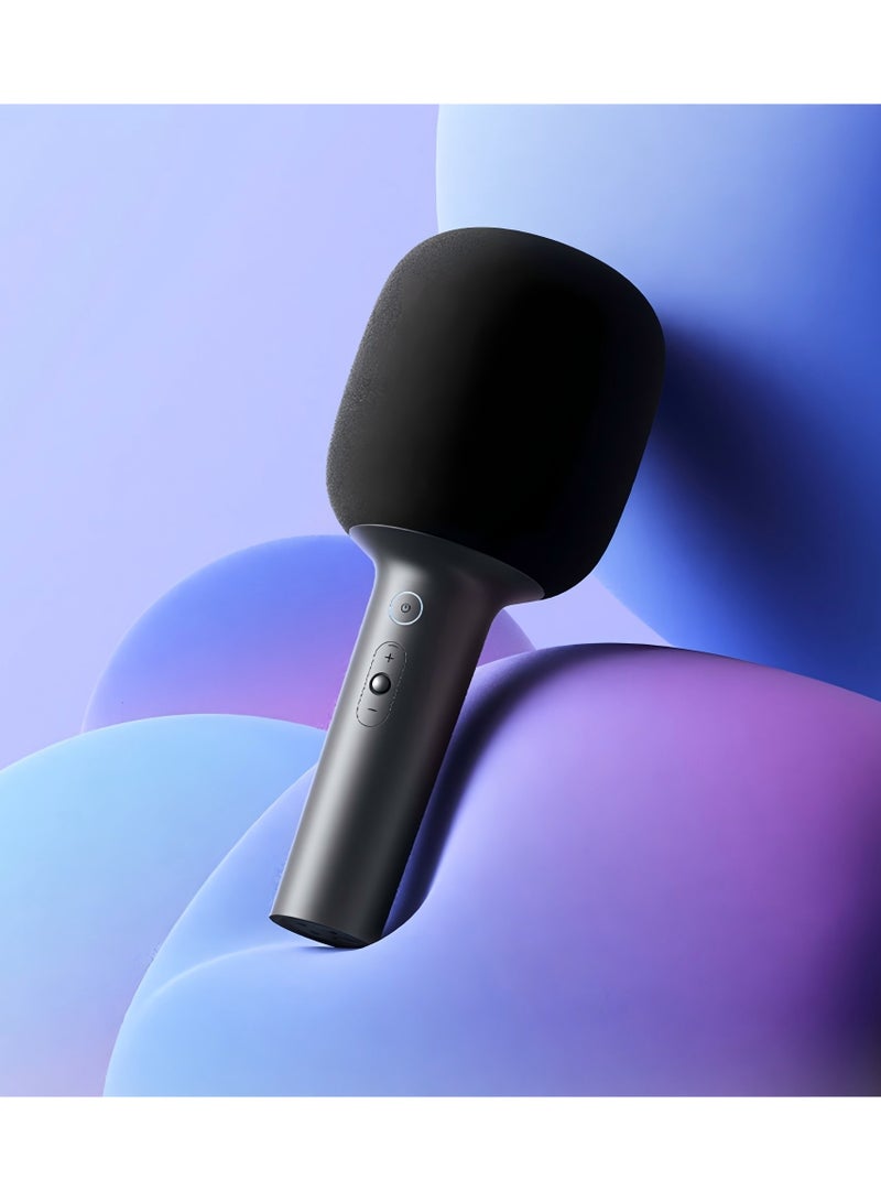 شاومي - Mi Karaoke Microphone,Bluetooth 5.1 DSP Chip Noise Cancellation Stereo Rechargeable XMKGMKF01YM black - Image 1