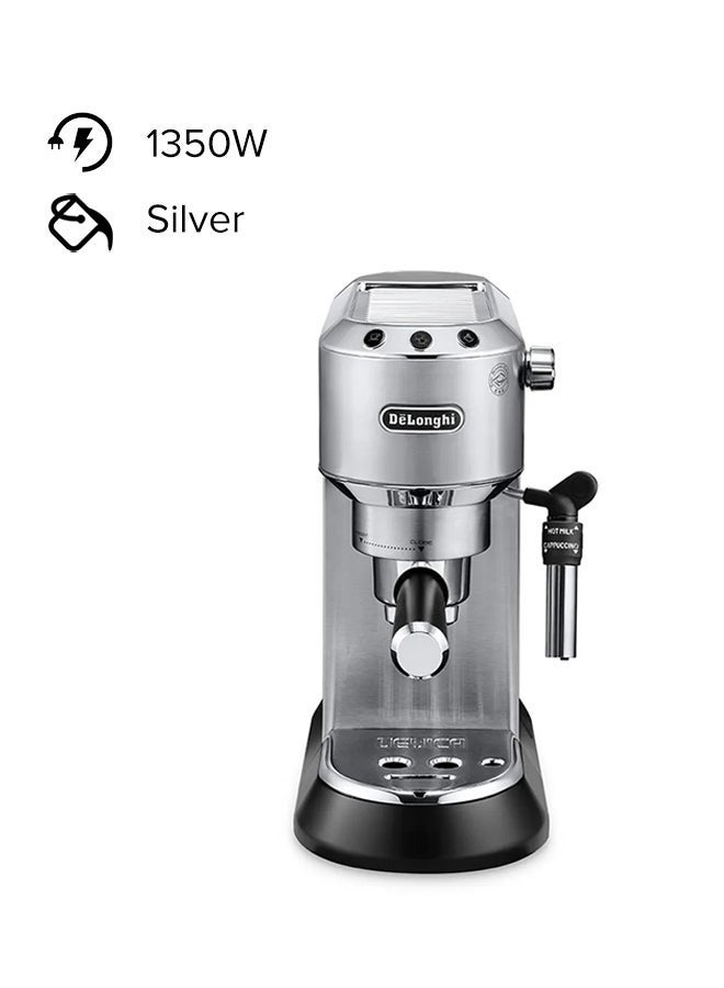 De'Longhi - Dedica Espresso Coffee Maker 1.1 L 1450 W EC685.M Silver/Black - Image 1
