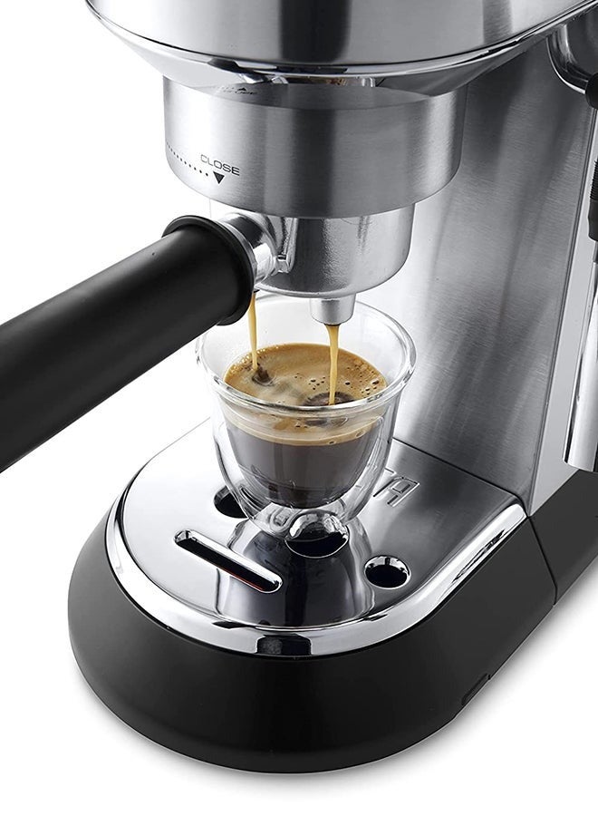 De'Longhi Dedica Espresso Coffee Maker 1.1 L 1450 W EC685.M Silver/Black - Image 5