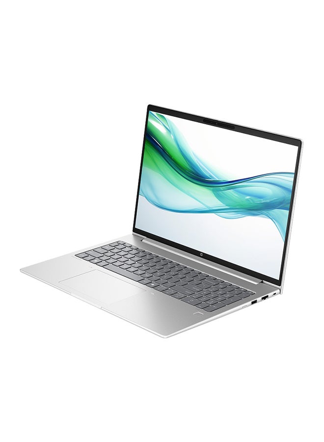 HP - ProBook 460 G11 Laptop With 16-inch Display, Intel Core Ultra 7-155U Processor/16GB DDR5 RAM/512GB SSD/ DOS(Without Windows)/ English/Arabic Silver - Image 1
