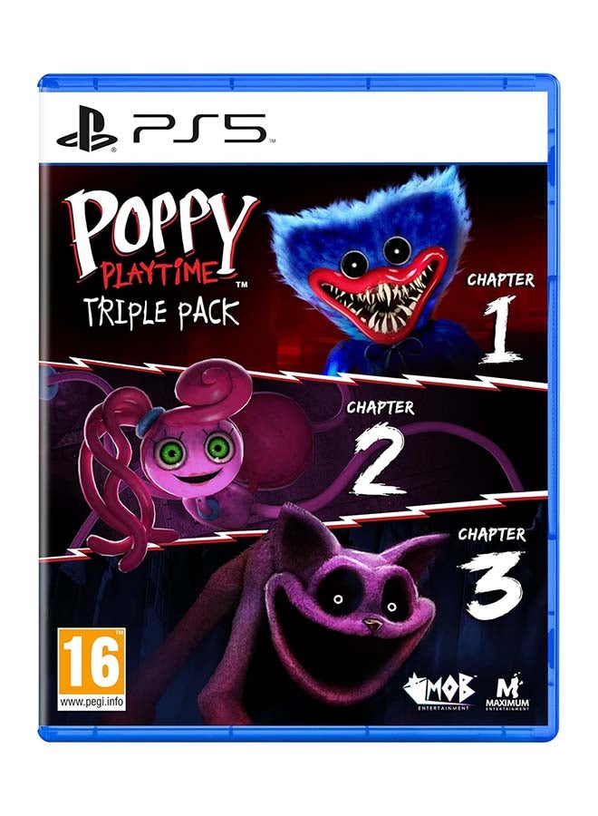 Maximum Games - Poppy Playtime Triple Pack - PlayStation 5 (PS5) - Image 1