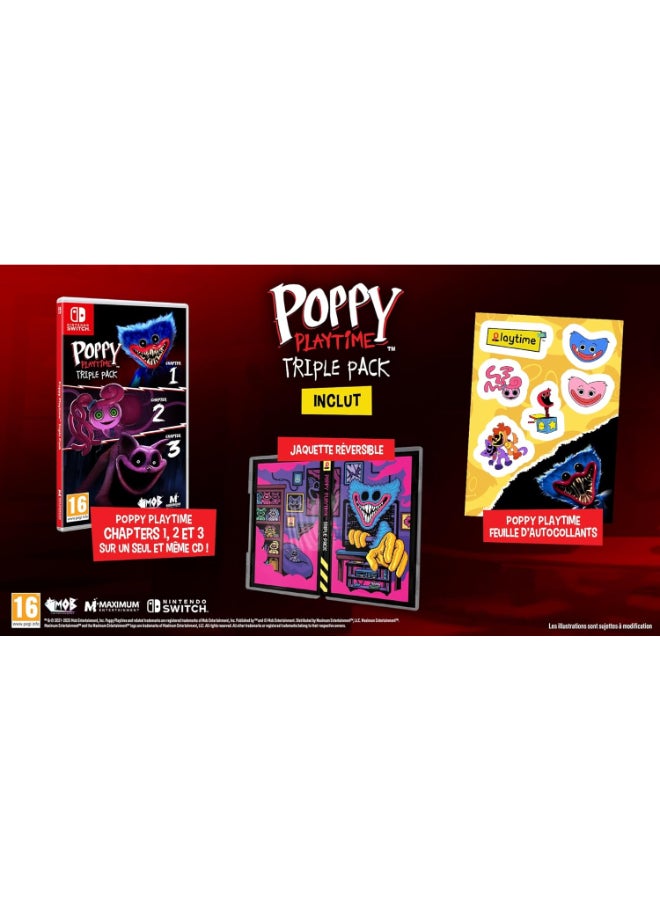 Maximum Games - Poppy Playtime Triple Pack - Nintendo Switch - Image 1