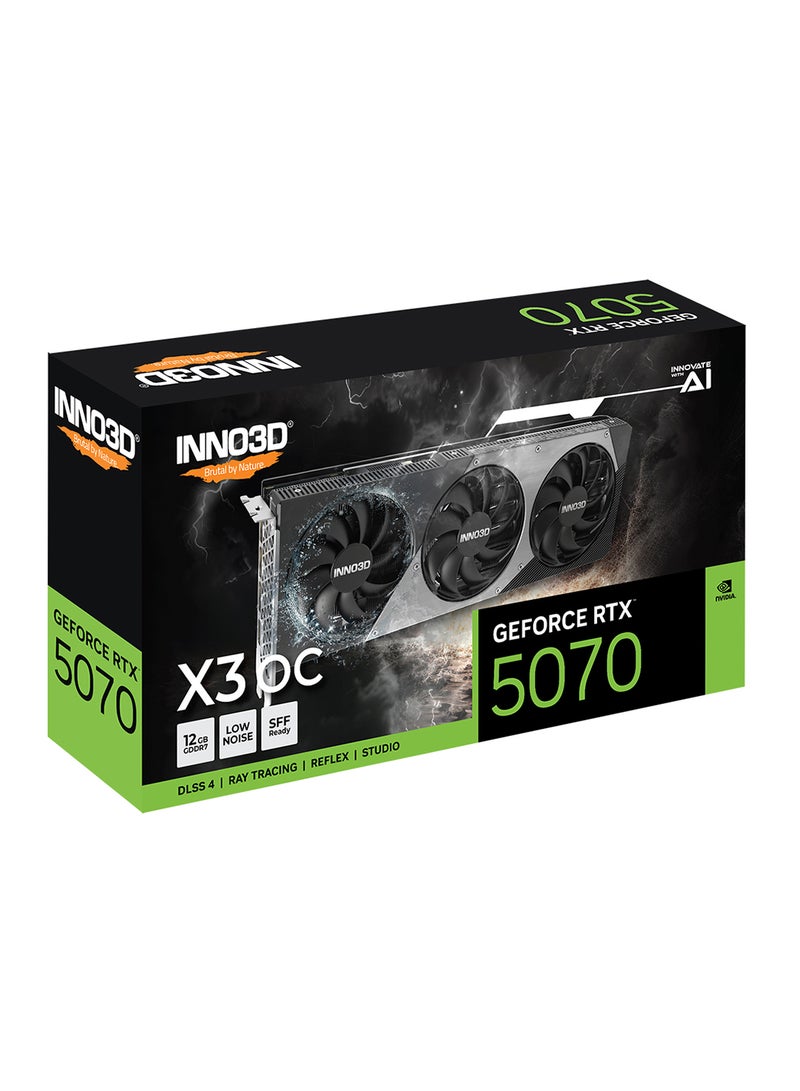 اينو3 دي - GeForce RTX™ 5070 X3 OC black - Image 1
