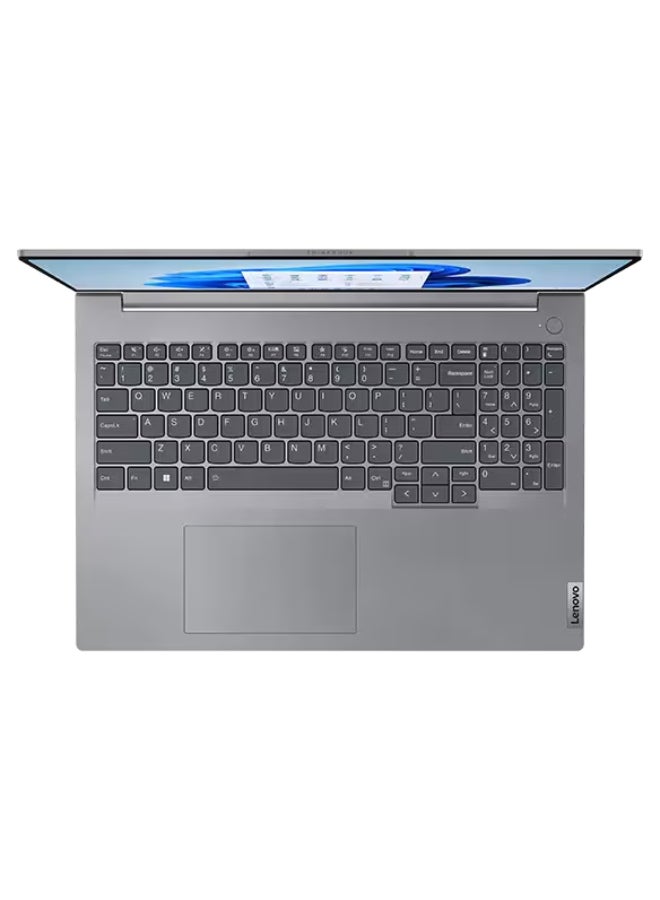 لينوفو ThinkBook G6 Laptop With 14 Inch Full HD (1920X1080) Display,Core i5-1335U Processor/8GB RAM DDR5/512GB SSD/Windows 11 Pro/ English/Arabic Arctic Grey  - Image 4
