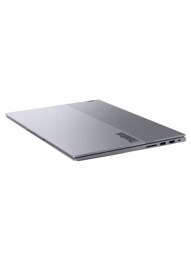 لينوفو - ThinkBook G6 Laptop With 14 Inch Full HD (1920X1080) Display,Core i5-1335U Processor/8GB RAM DDR5/512GB SSD/Windows 11 Pro/ English/Arabic Arctic Grey - Image 1