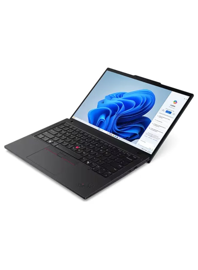 لينوفو ThinkPad Laptop With 14 Inch WUXGA (1920x1200) IPS Display,Core Ultra 7–155U Processor/16GB RAM DDR5/512GB SSD/Windows 11 English/Arabic Black  - Image 3
