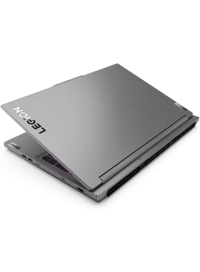 Legion 5 Laptop With 16 Inch WQXGA (2560x1600) IPS Display, Core i7-13650HX Processor/16GB RAM DDR5/512GB SSD/8GB Nvidia GeForce RTX 4060 Graphics/DOS(Without Windows)/ English/Arabic grey