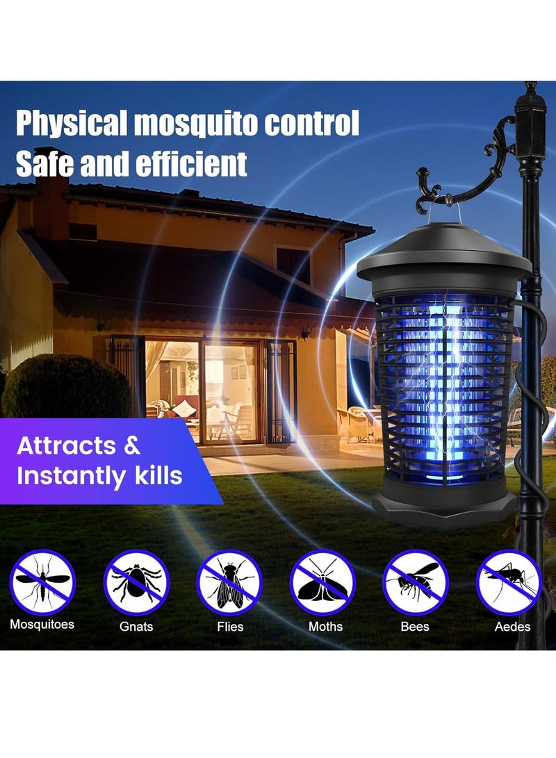 Home Care Light Sensor Bug Zapper Insect Killer Outdoor, 20W Electric Mosquito Zapper outdoor, Waterproof Mosquito Killer Lamp, Insect Fly Trap  - Image 3