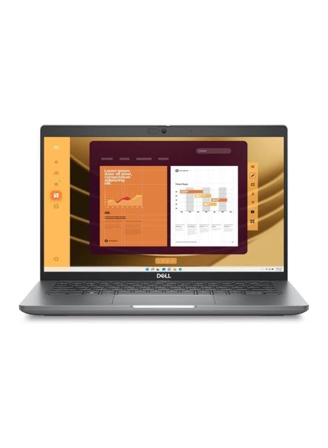 DELL Latitude 5450 Laptop With 15.6 Inch Full HD(1920x1080) Display, Intel Core Ultra 5-125U Processor/16GB RAM DDR5/512GB SSD/DOS(Without Windows) English/Arabic Black - Image 1