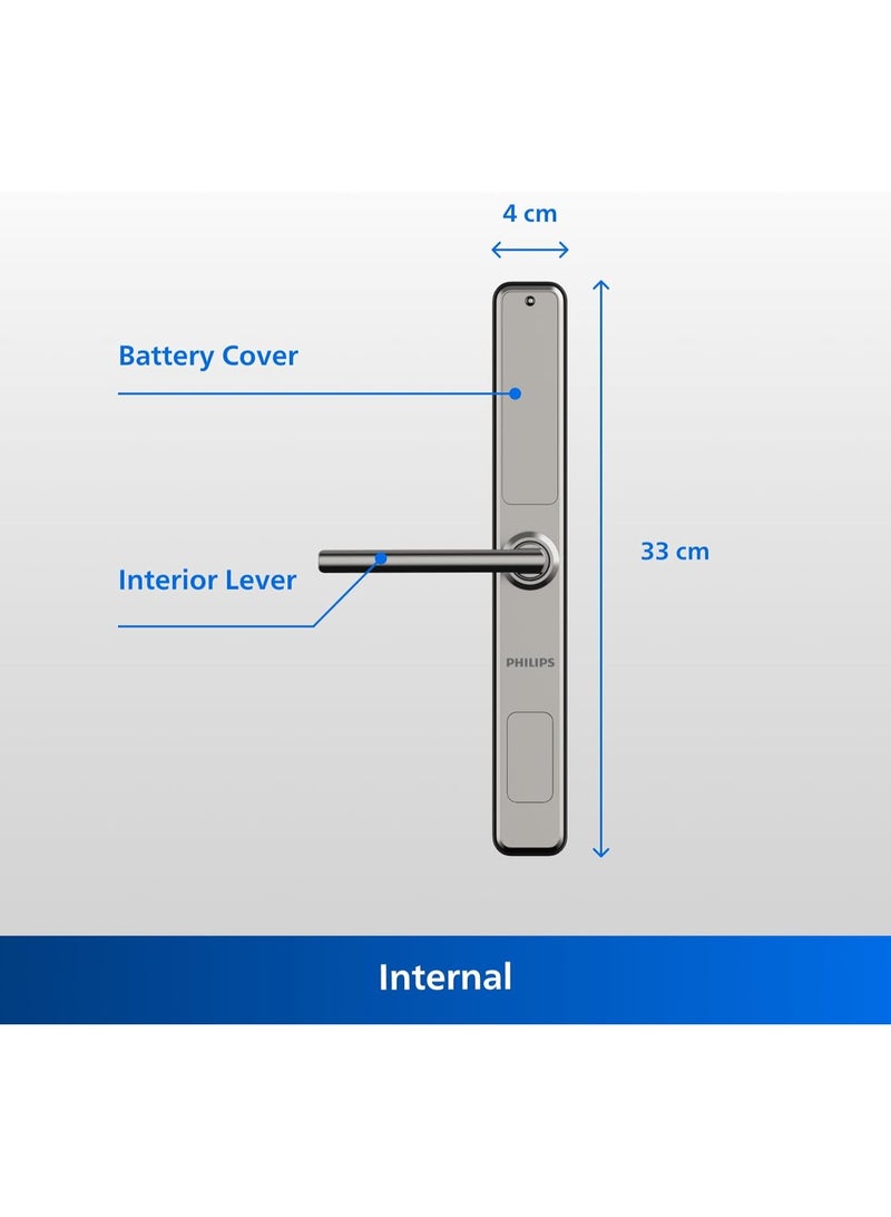 Philips Smart Door Lock EasyKey Series DDL608 5HWS - Image 4