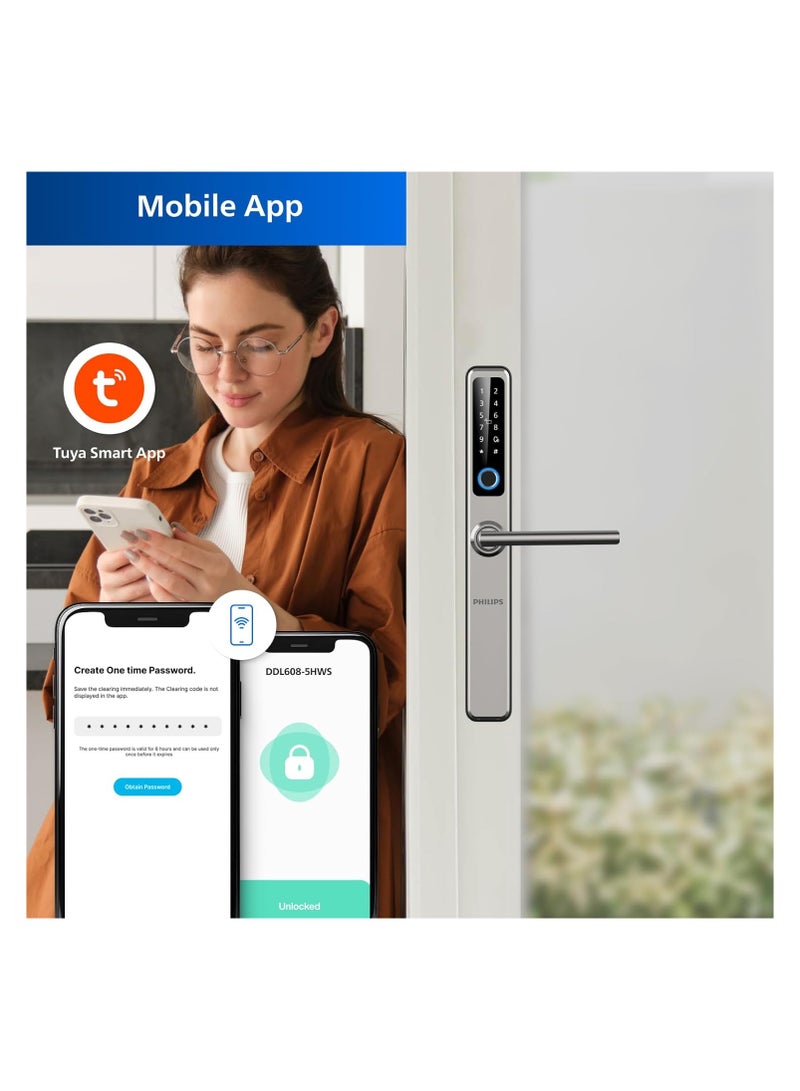 Philips Smart Door Lock EasyKey Series DDL608 5HWS - Image 5